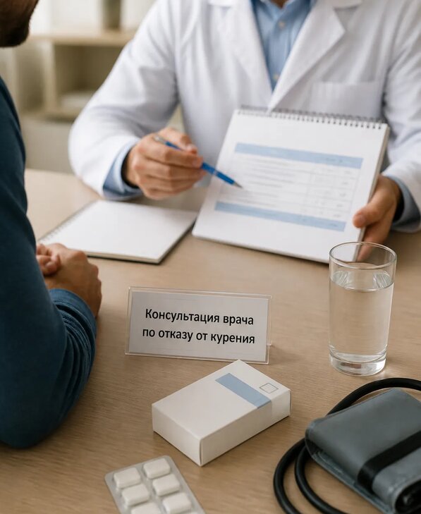 Консультация врача по отказу от курения для взрослых в Балтийске